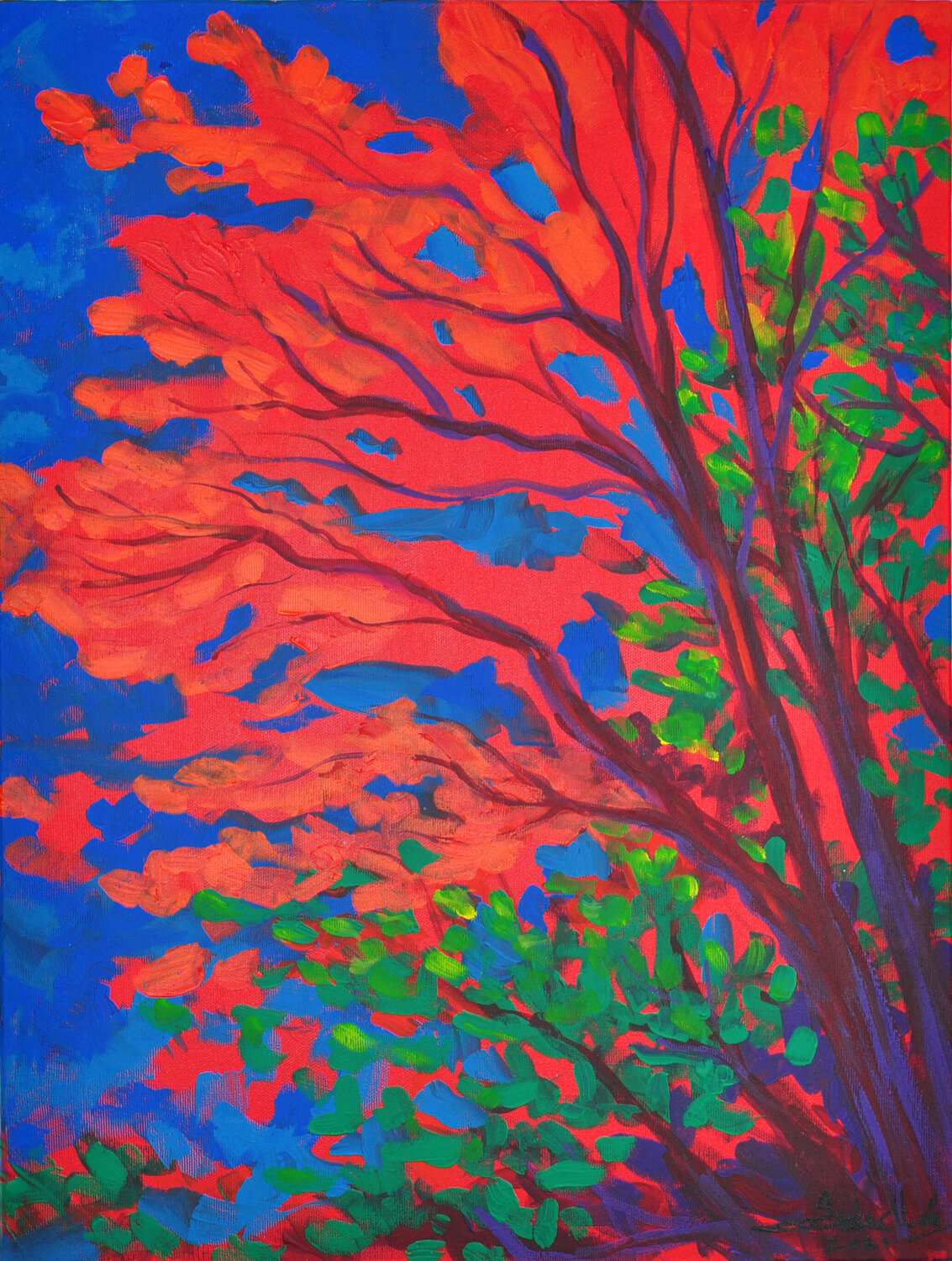 Autumn Colours Zelie Alice Original painting for sale