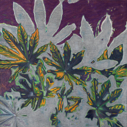 Hana-bi 5 by Frédéric Choisel, Painting for Sale on Select