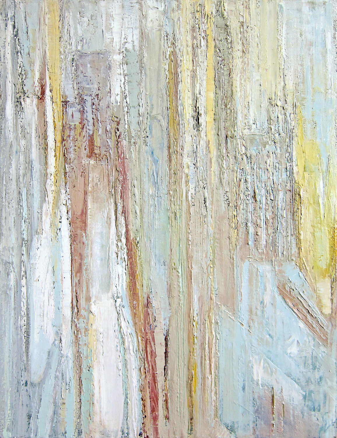 Flèche Blanche Frédéric Choisel Original painting for sale
