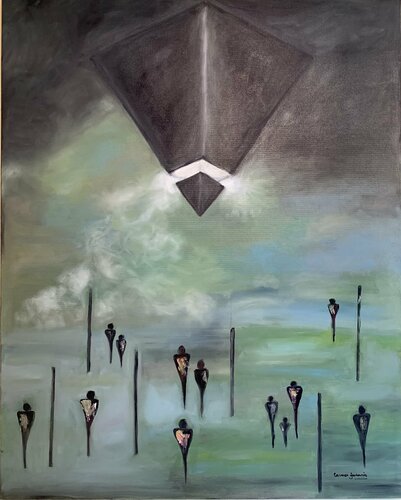 Memories from the Future by Carmen Aurariu, Painting for Sale on Select