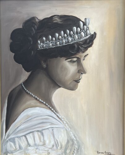 The Queen by Carmen Aurariu, Painting for Sale on Select