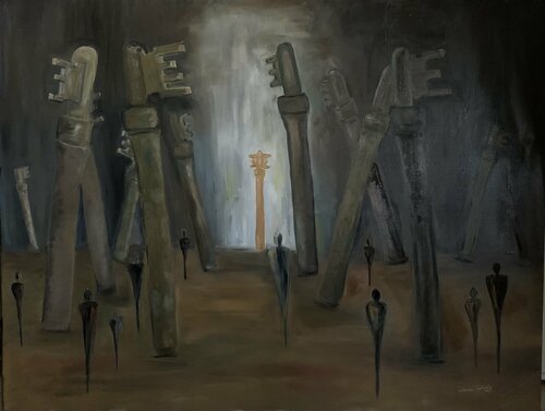 DESTINY by Carmen Aurariu, Painting for Sale on Select