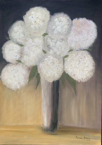 Flowers VIII by Carmen Aurariu, Painting for Sale on Select
