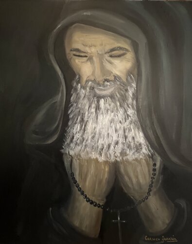 Prayer by Carmen Aurariu, Painting for Sale on Select