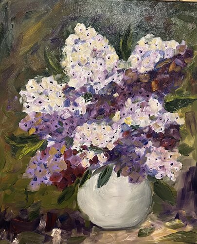 Spring Flowers by Carmen Aurariu, Painting for Sale on Select