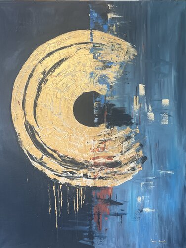 Blue Feeling V von Carmen Aurariu, Malerei kaufen auf Select