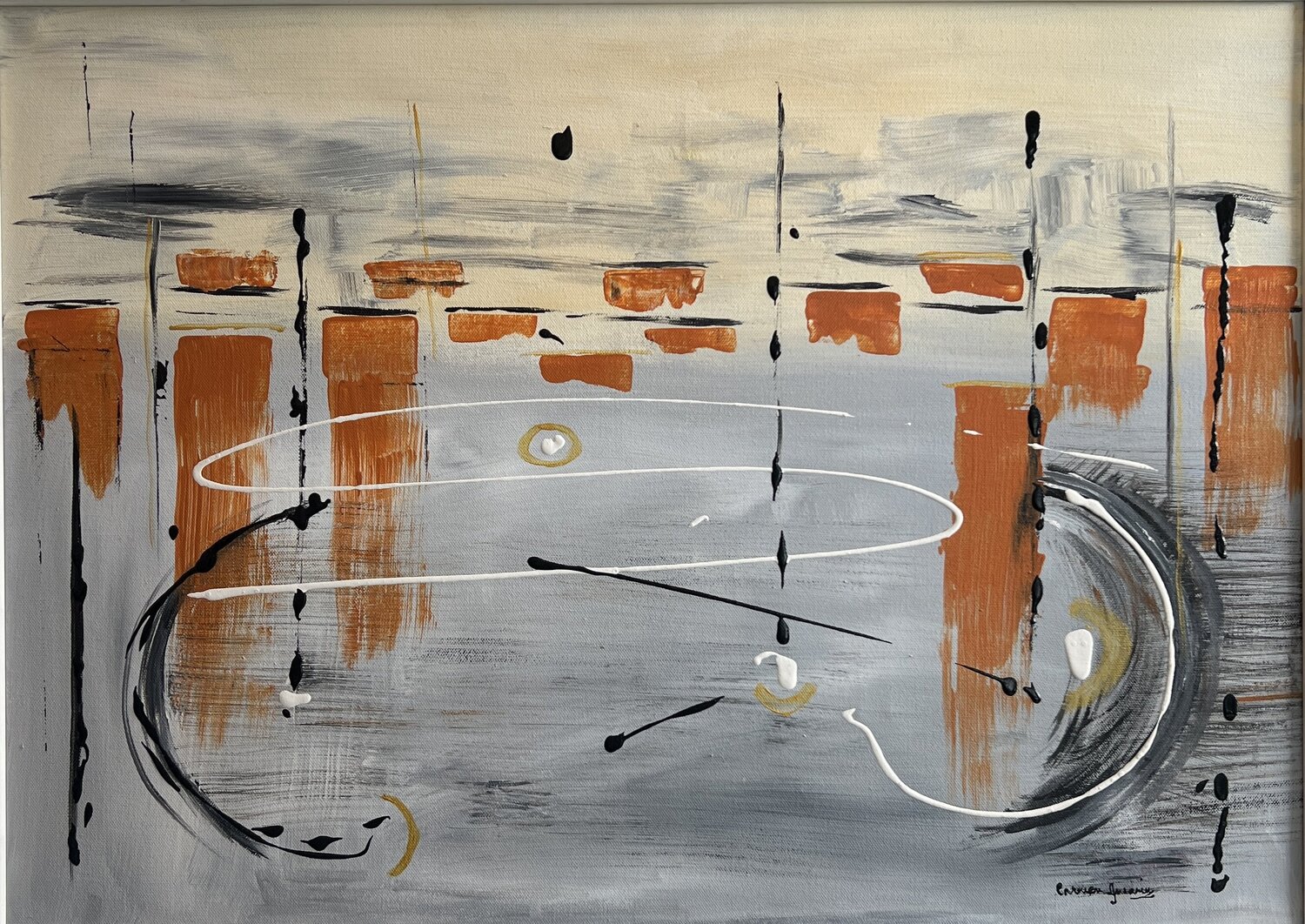 Quintessence Carmen Aurariu Original painting for sale