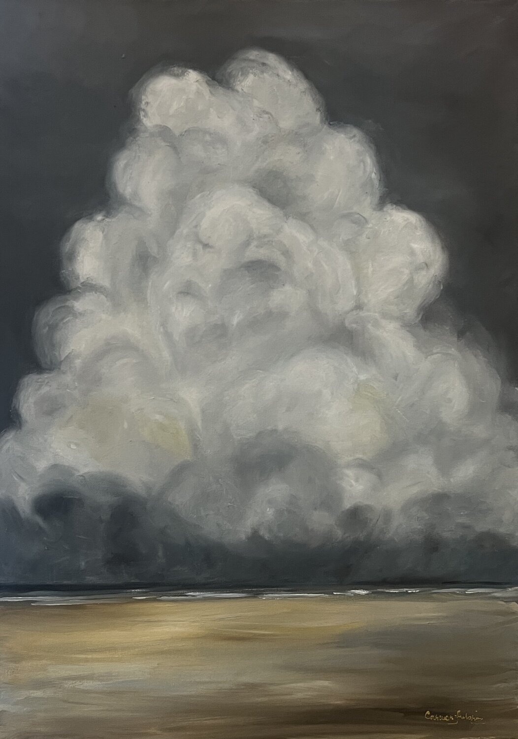 Landscape Carmen Aurariu Original painting for sale