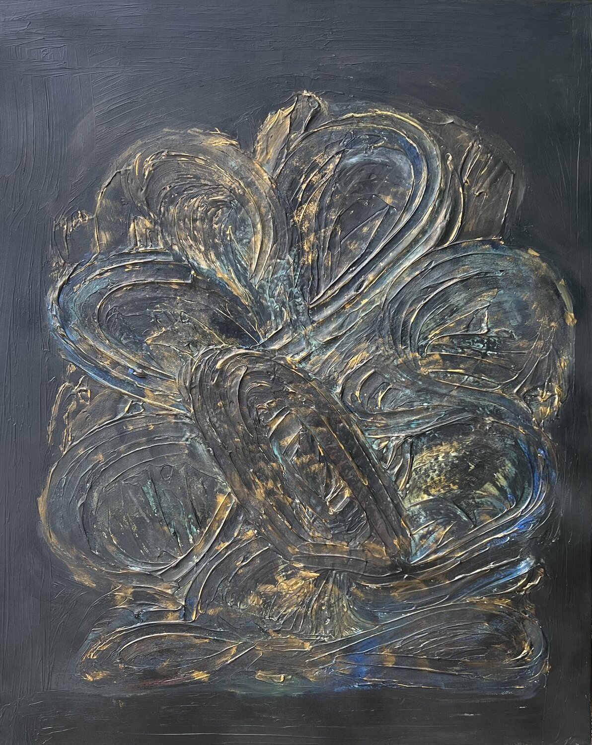 Subtle Tension Carmen Aurariu Original painting for sale