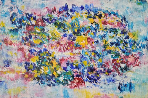 Where the Wildflowers Roam by Candice Grant, Painting for Sale on Select