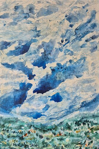 Where the Sky Begins by Candice Grant, Painting for Sale on Select