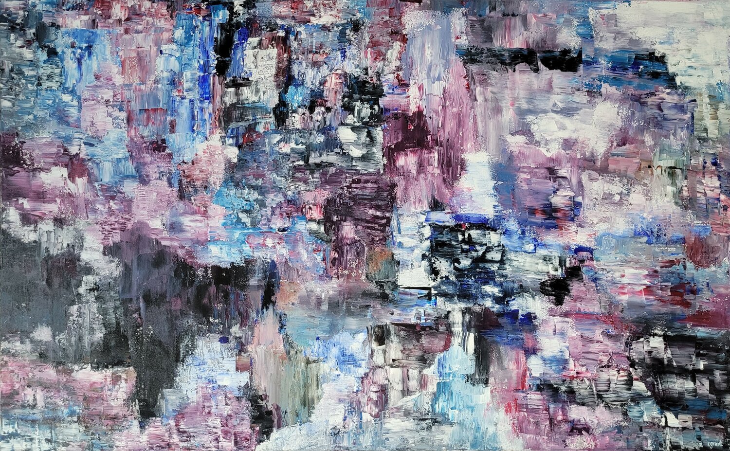 Telling the Story Candice Grant Original painting for sale