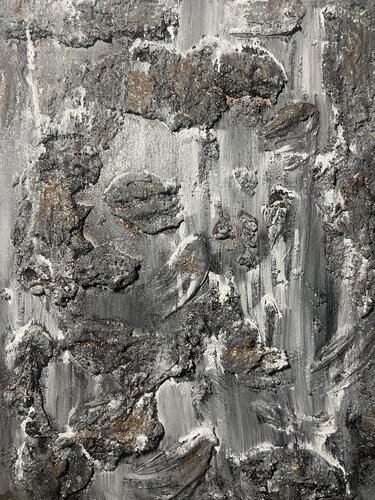 "Fossils" by Abdulrahman Hamdi, Painting for Sale on Select
