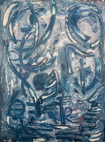 Nuvole Bianche by Abdulrahman Hamdi, Painting for Sale on Select