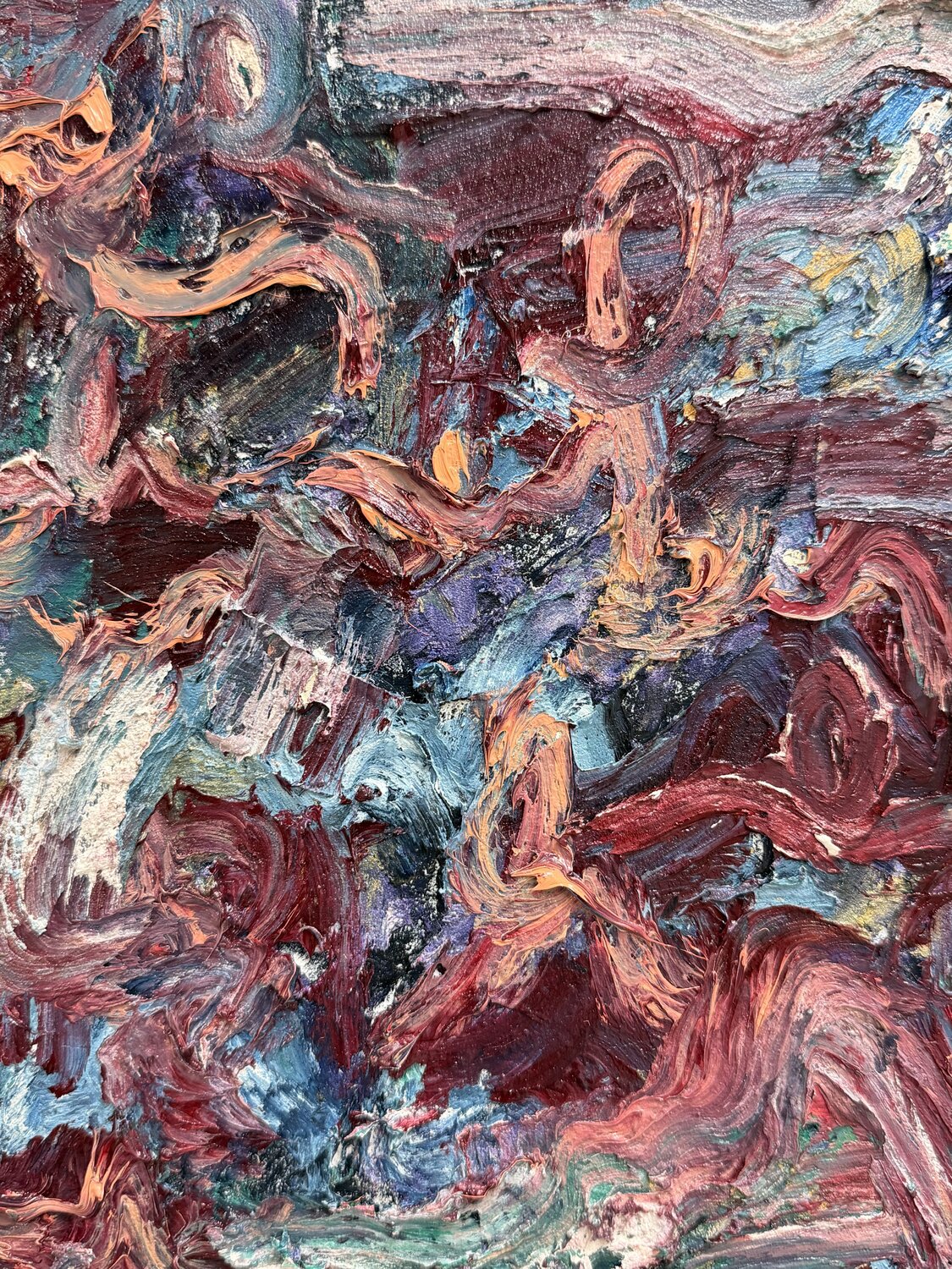 I’m Still Trying to Set It Down Abdulrahman Hamdi Original painting for sale