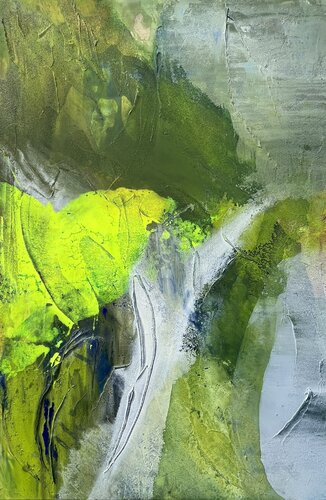 Whisper of the Forest by Claudia Dietschi, Painting for Sale on Select