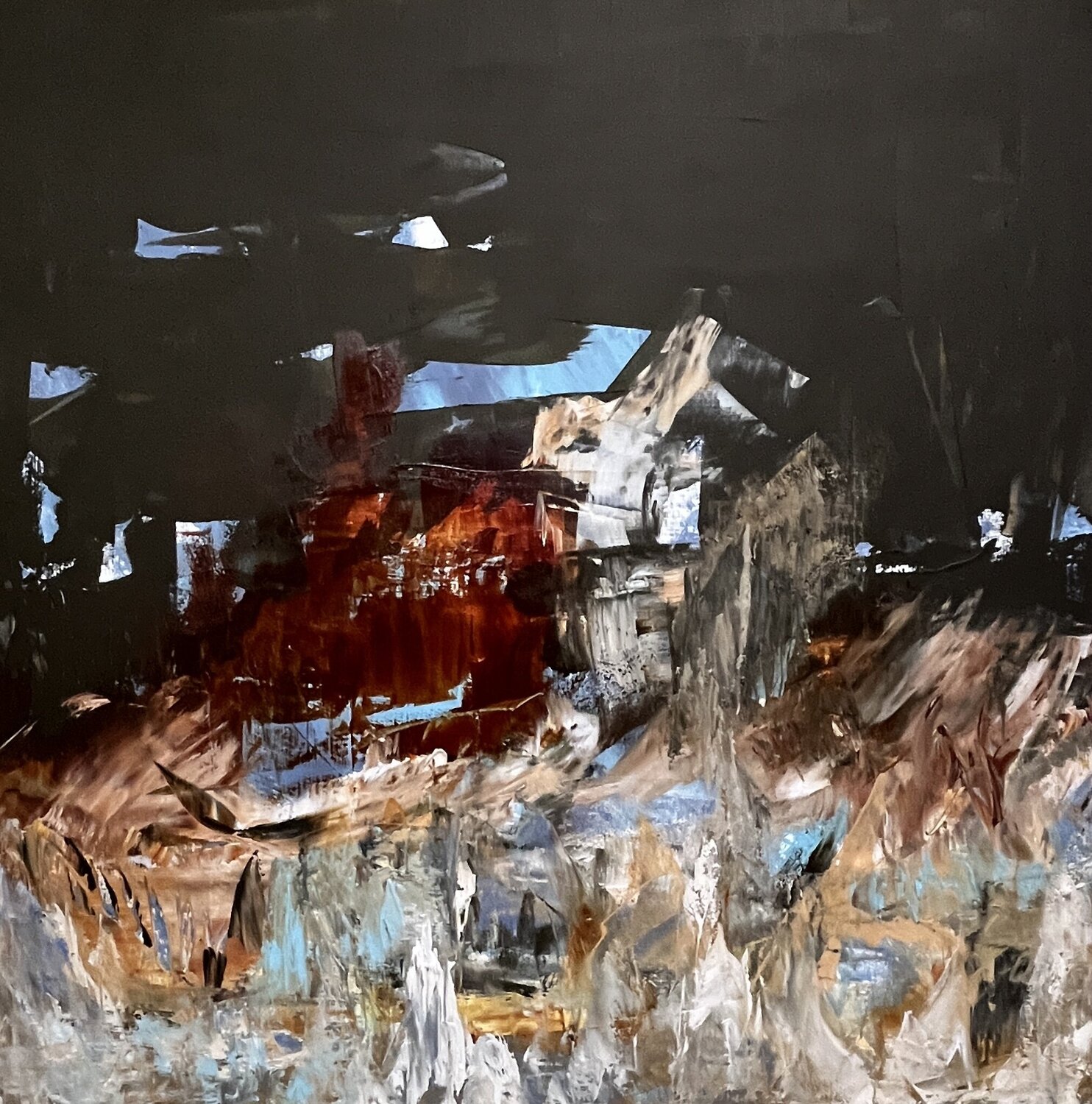 Toscana Claudia Dietschi Original painting for sale
