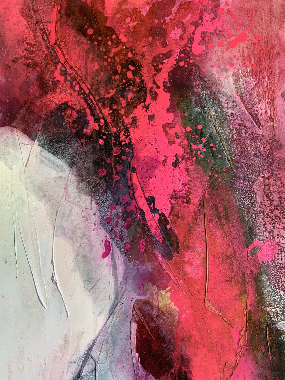 Pulse of Passion Claudia Dietschi Original painting for sale