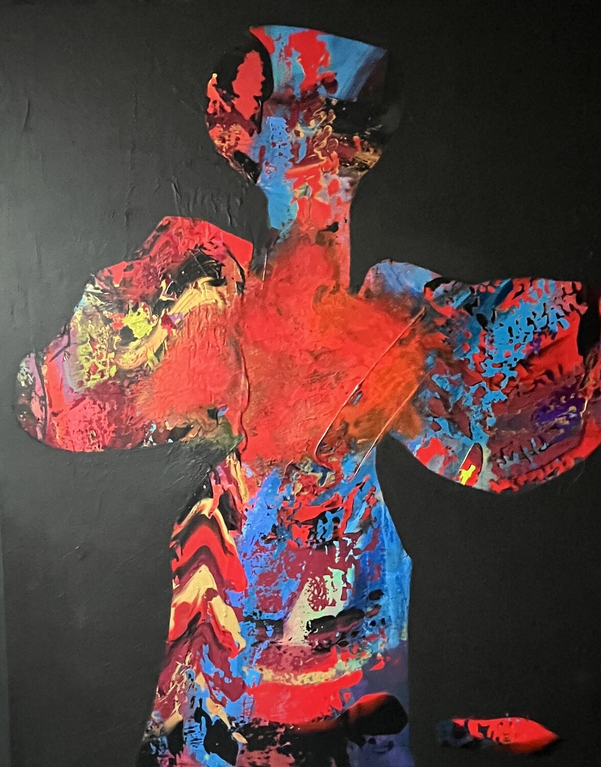 Voice of Power - die Energie, die alles durchdringt Claudia Dietschi Original painting for sale