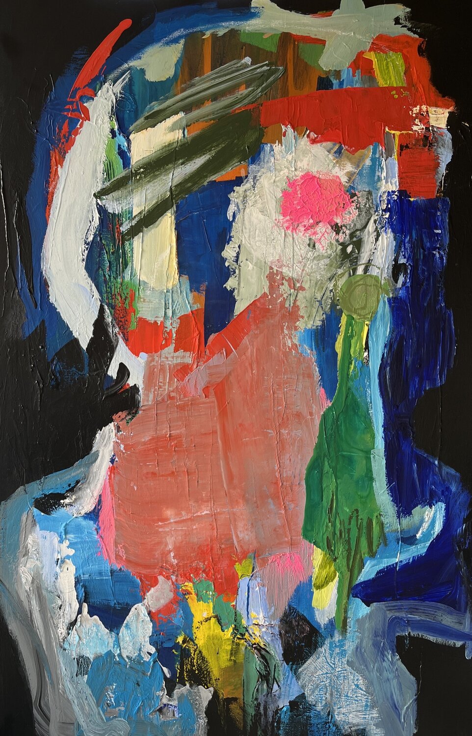 Pulse of Heart Claudia Dietschi Original painting for sale