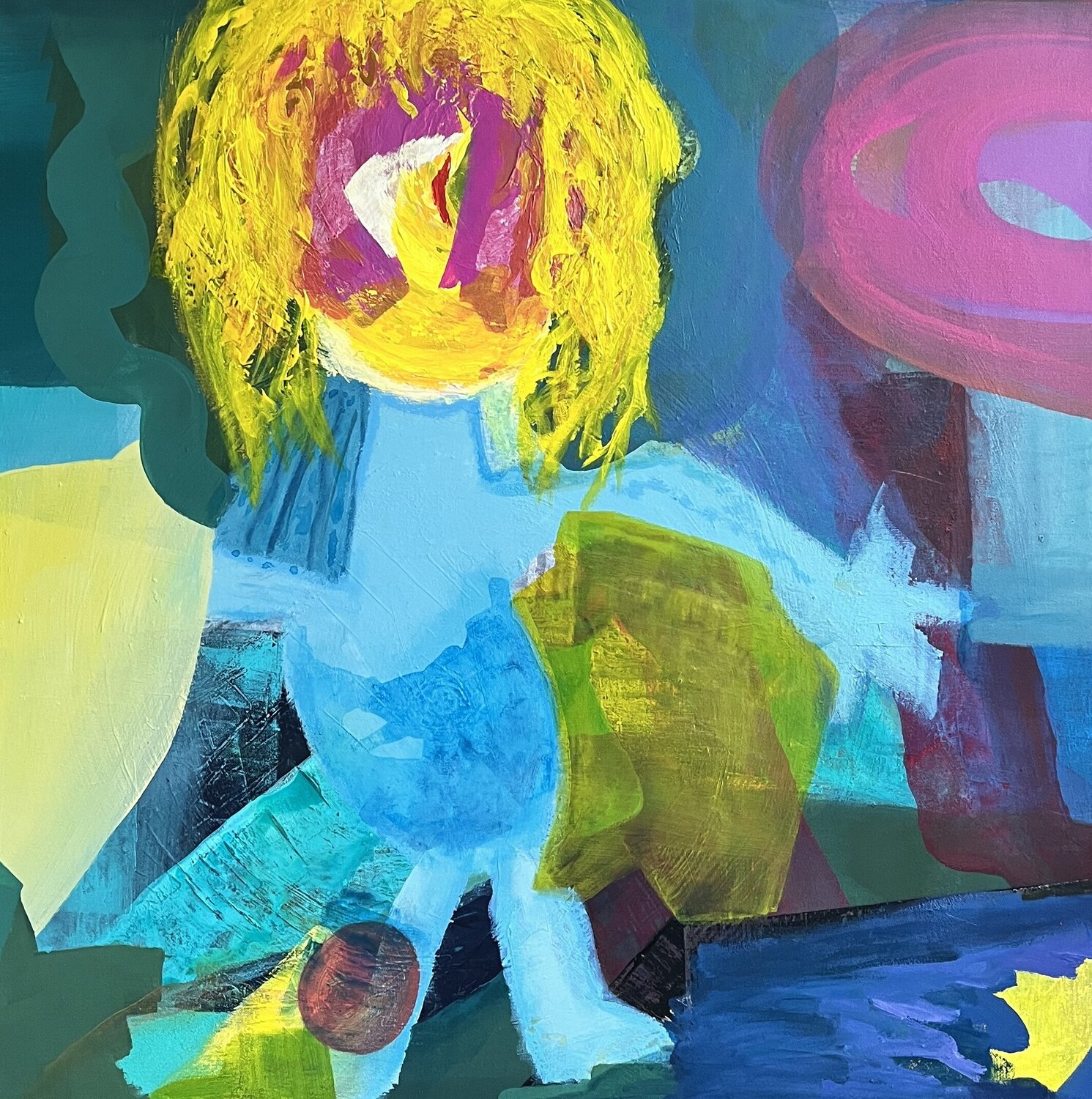 Seelenleben Claudia Dietschi Original painting for sale