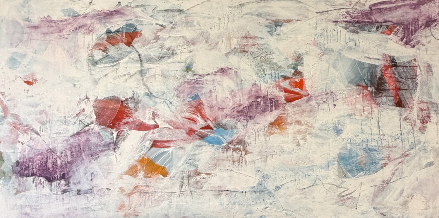 Zwischen den Zeilen Claudia Dietschi Original painting for sale