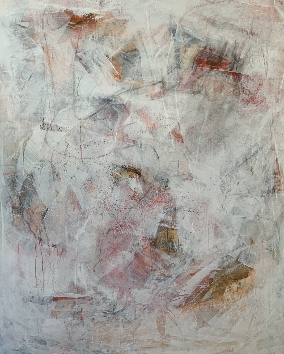 Gently Emerging Claudia Dietschi Original painting for sale