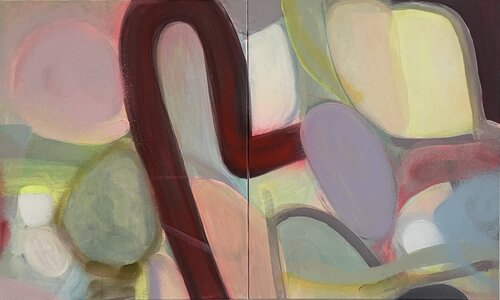 Unobvious XXXIV by Katja Grandpierre, Painting for Sale on Select