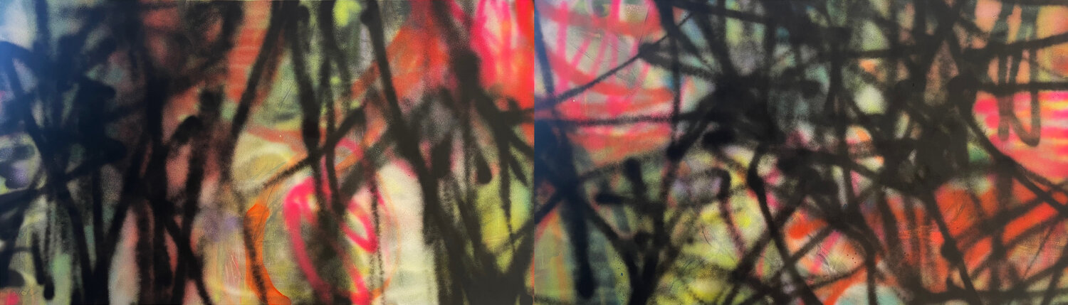 In the Maze 1 Katja Grandpierre Original painting for sale