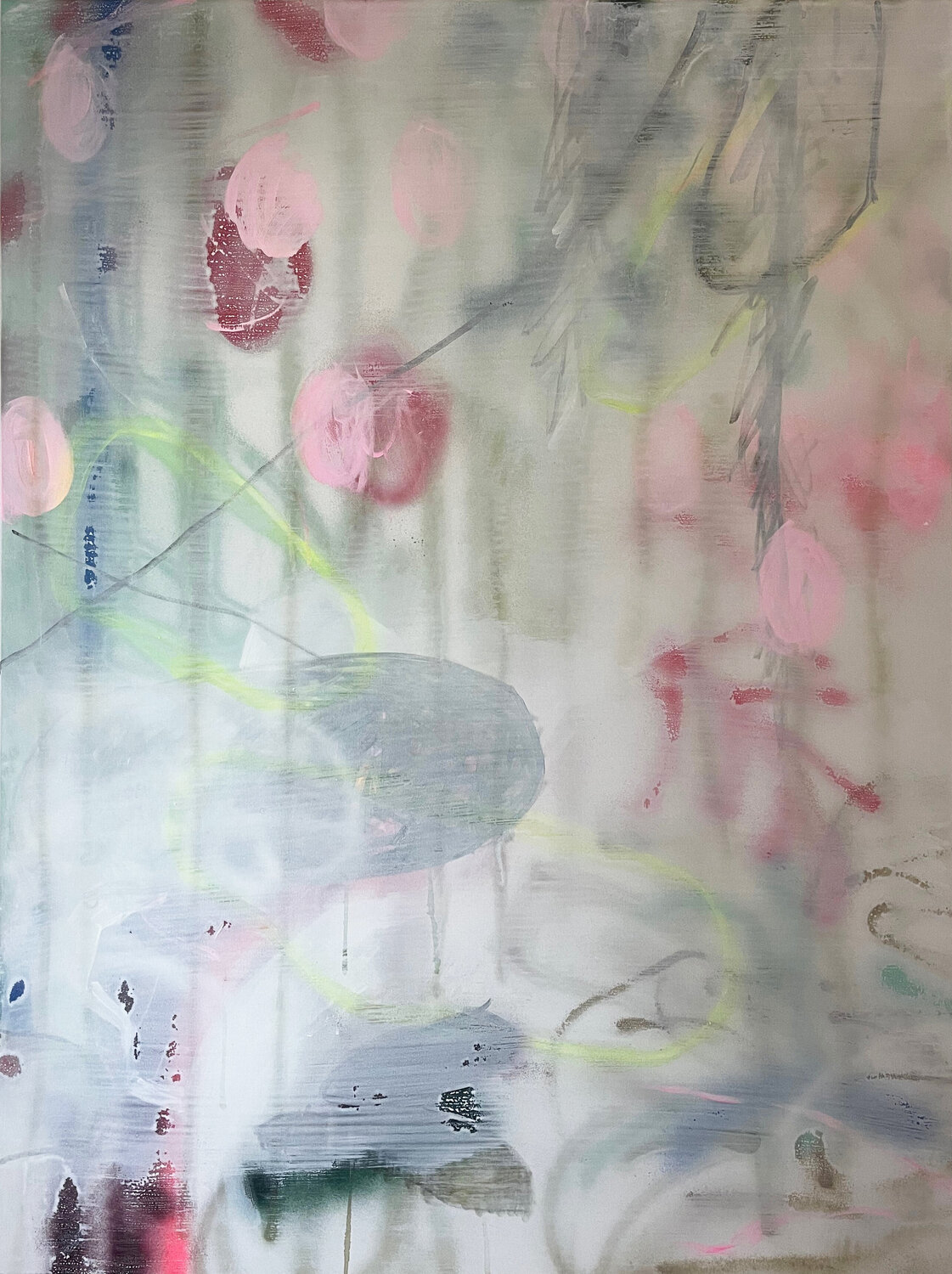 Implication 4 Katja Grandpierre Original painting for sale