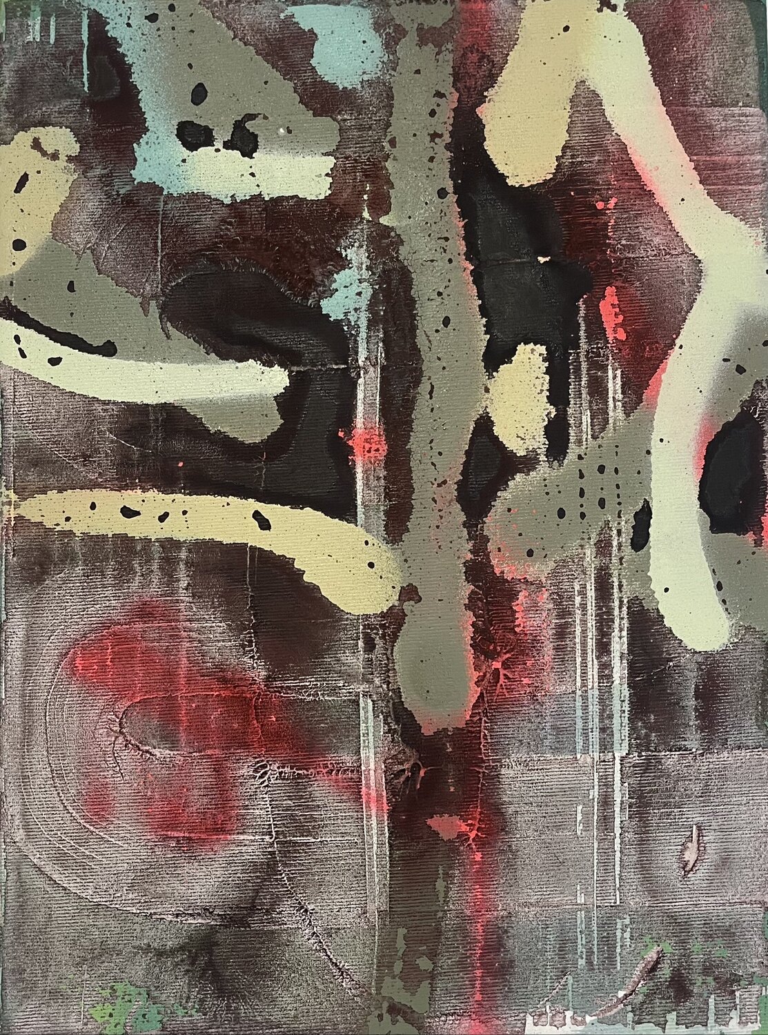 Implication 25 Katja Grandpierre Original painting for sale