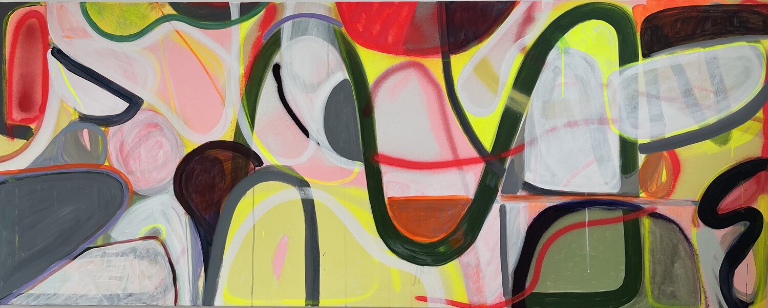 Unobvious V Katja Grandpierre Original painting for sale