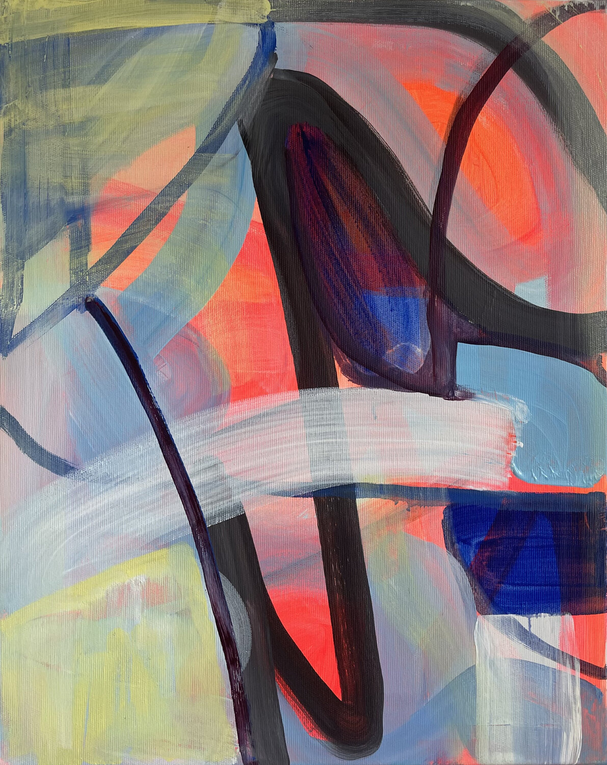 Unobvious XXIII Katja Grandpierre Original painting for sale