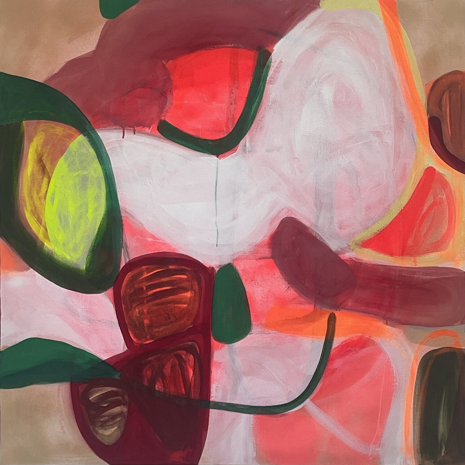 Unobvious XXV Katja Grandpierre Original painting for sale