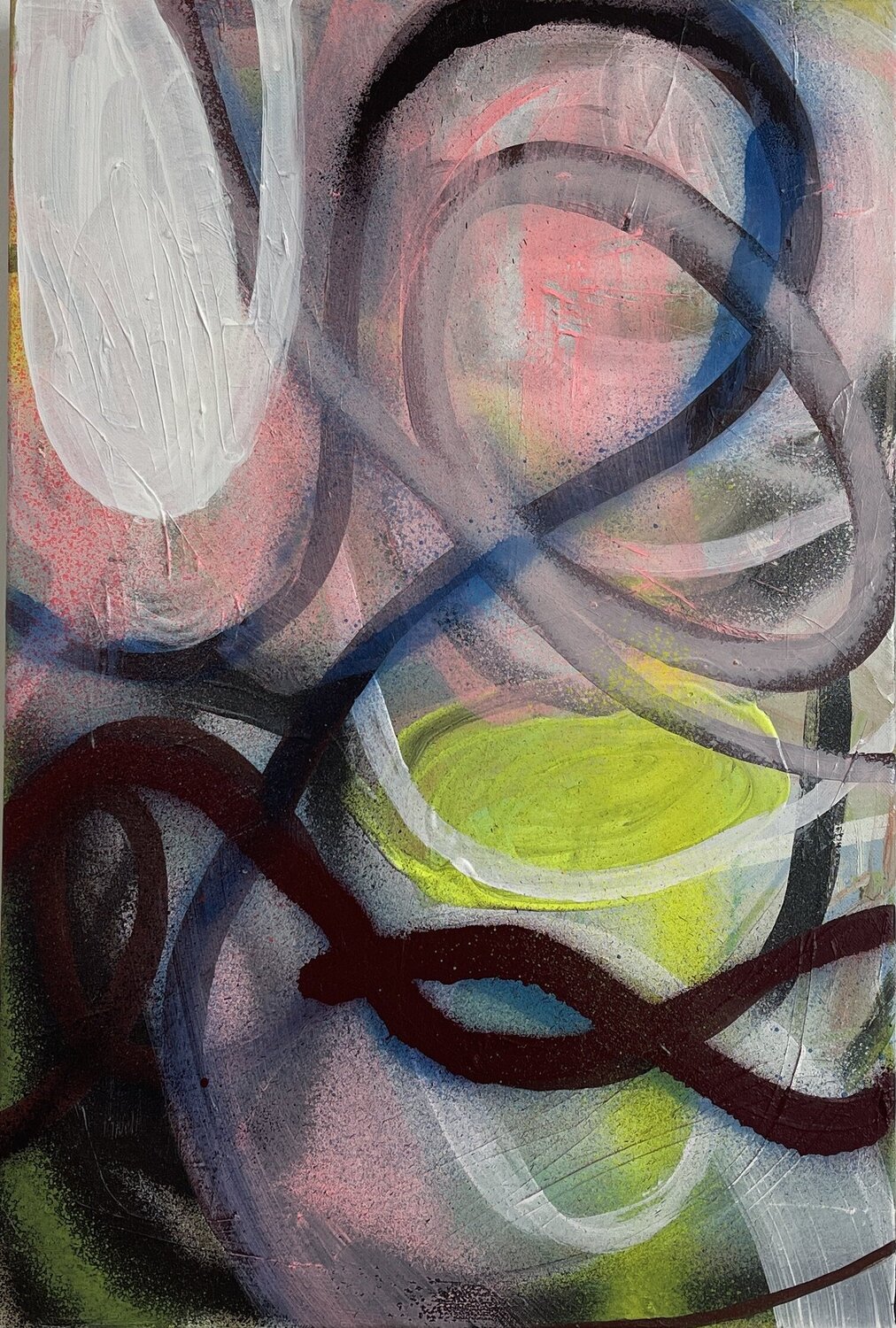 Unobvious XXXII Katja Grandpierre Original painting for sale