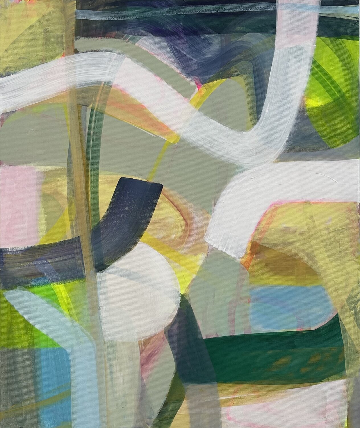 Unobvious XXXII Katja Grandpierre Original painting for sale