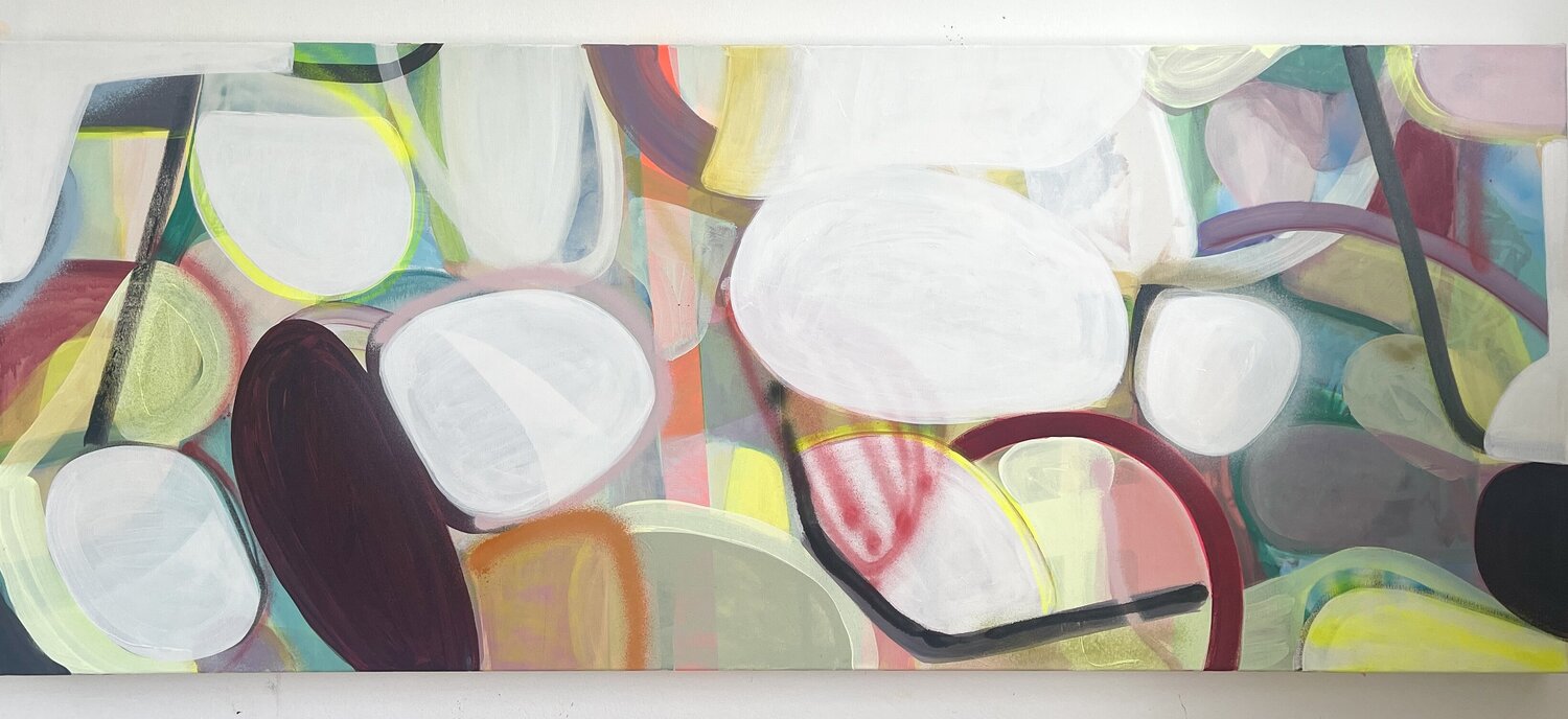 Unobvious XXXIII Katja Grandpierre Original painting for sale