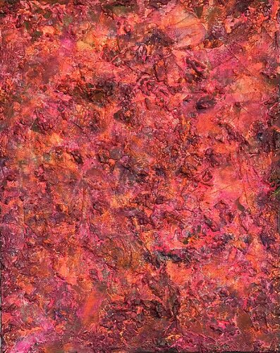 Wenn das Licht zu singen beginnt by Magdalena Oppelt, Painting for Sale on Select