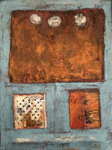 Surface Memory by Magdalena Oppelt, Painting for Sale on Select