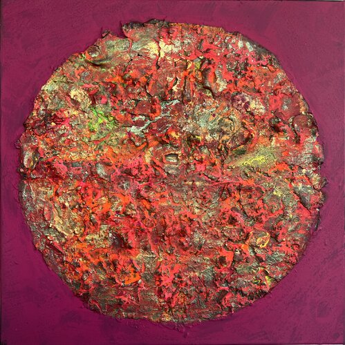 Eroded Core by Magdalena Oppelt, Painting for Sale on Select