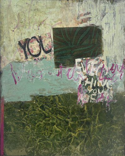 Was bleibt I by Magdalena Oppelt, Painting for Sale on Select