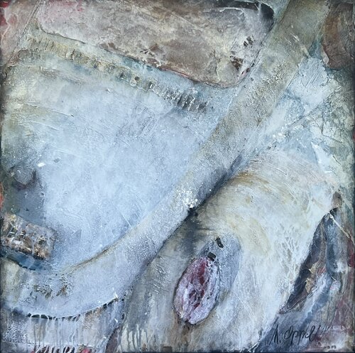 Zwischen den Schichtung by Magdalena Oppelt, Painting for Sale on Select