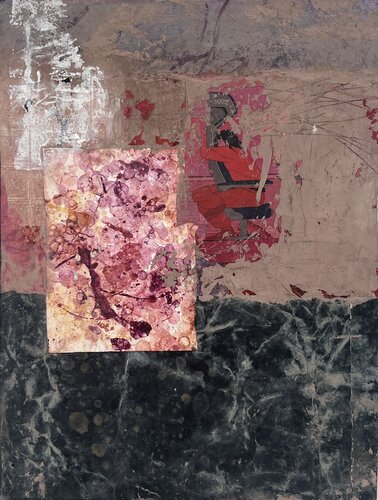 Was bleibt III by Magdalena Oppelt, Painting for Sale on Select