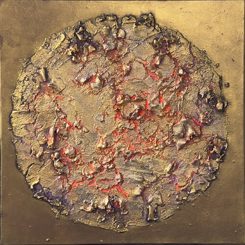 Verborgene Glut by Magdalena Oppelt, Painting for Sale on Select