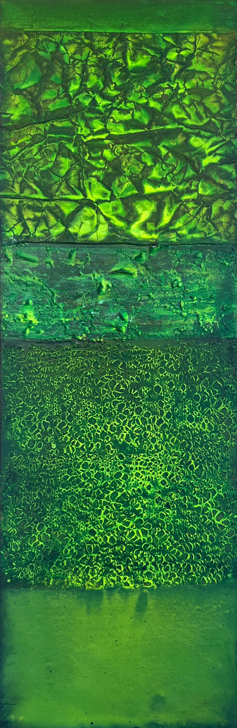 Grünklang II Magdalena Oppelt Original painting for sale