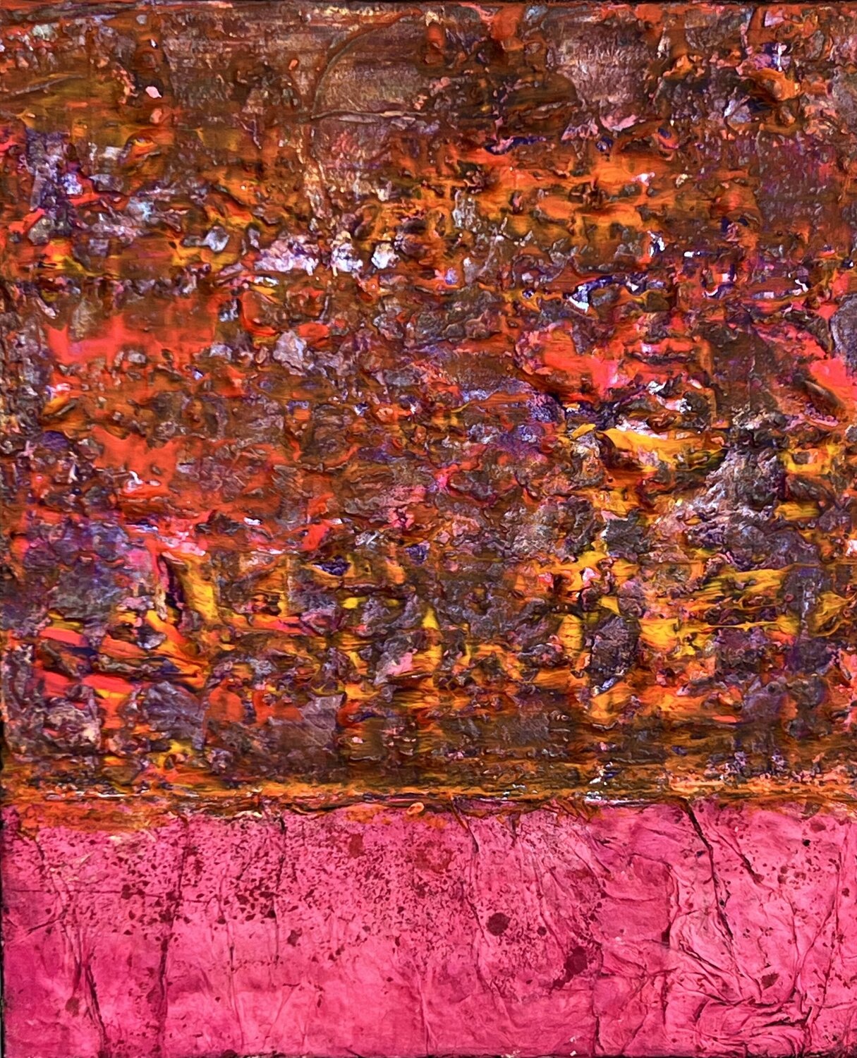 Jenseits des warmen Lichts Magdalena Oppelt Original painting for sale