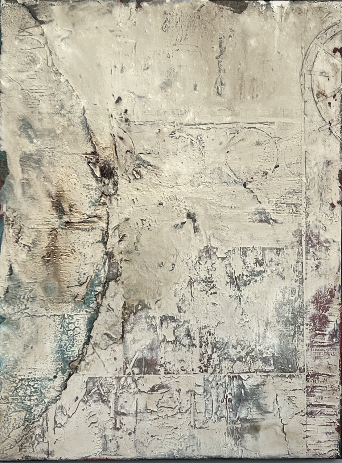 Schichtungen der Stille Magdalena Oppelt Original painting for sale