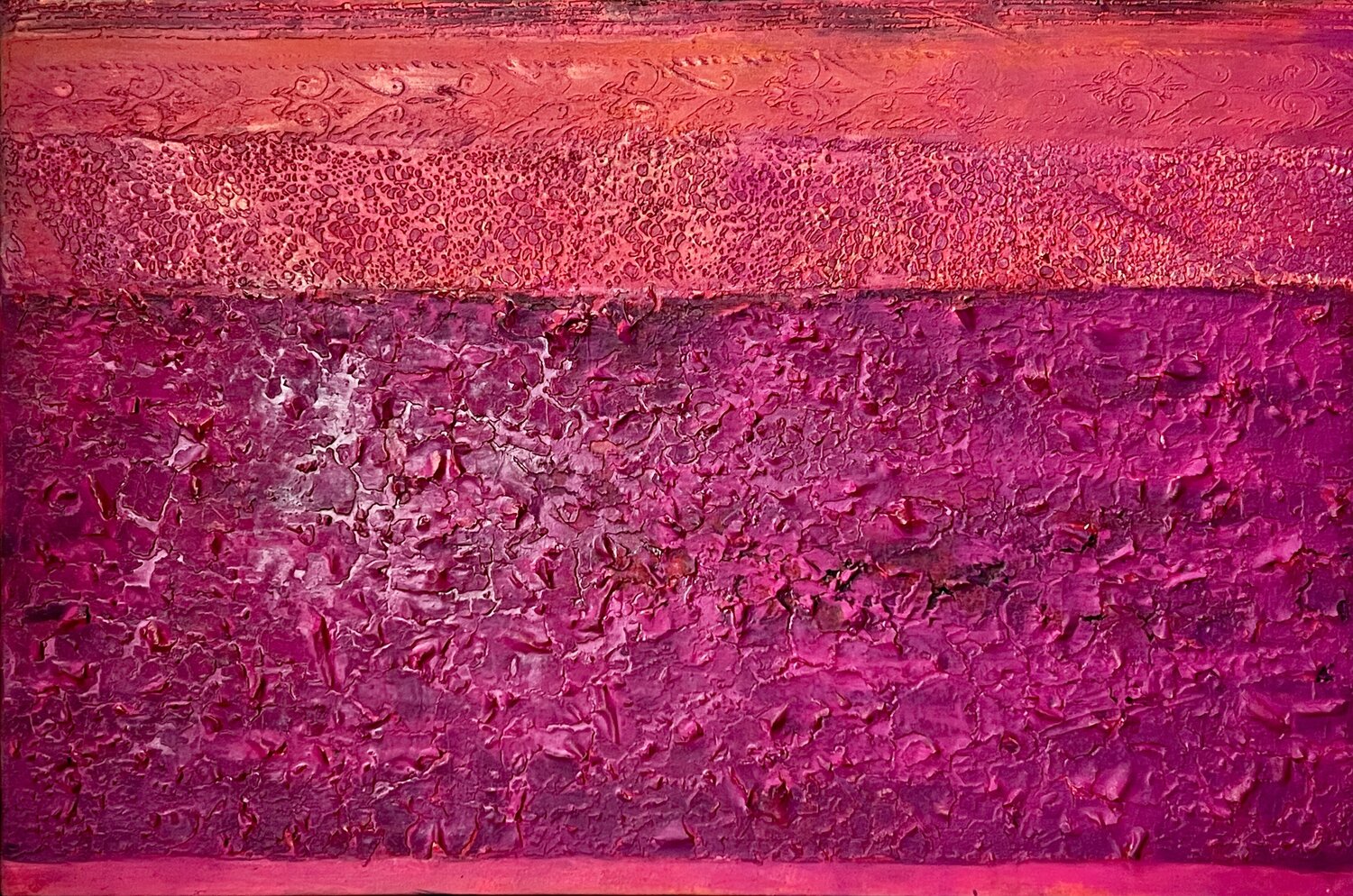 Magenta Horizont Magdalena Oppelt Original painting for sale
