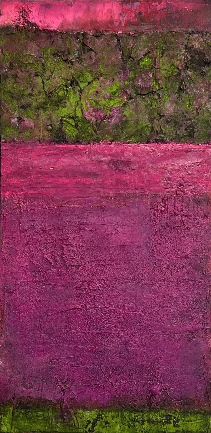 Neon Moss Magdalena Oppelt Original painting for sale