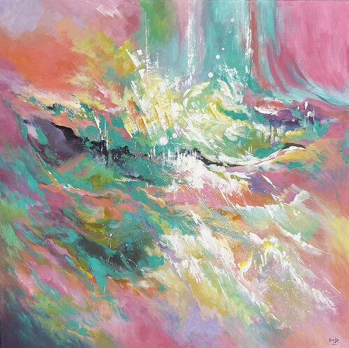 THROUGH THE COLOURS by Ella Prakash, Painting for Sale on Select